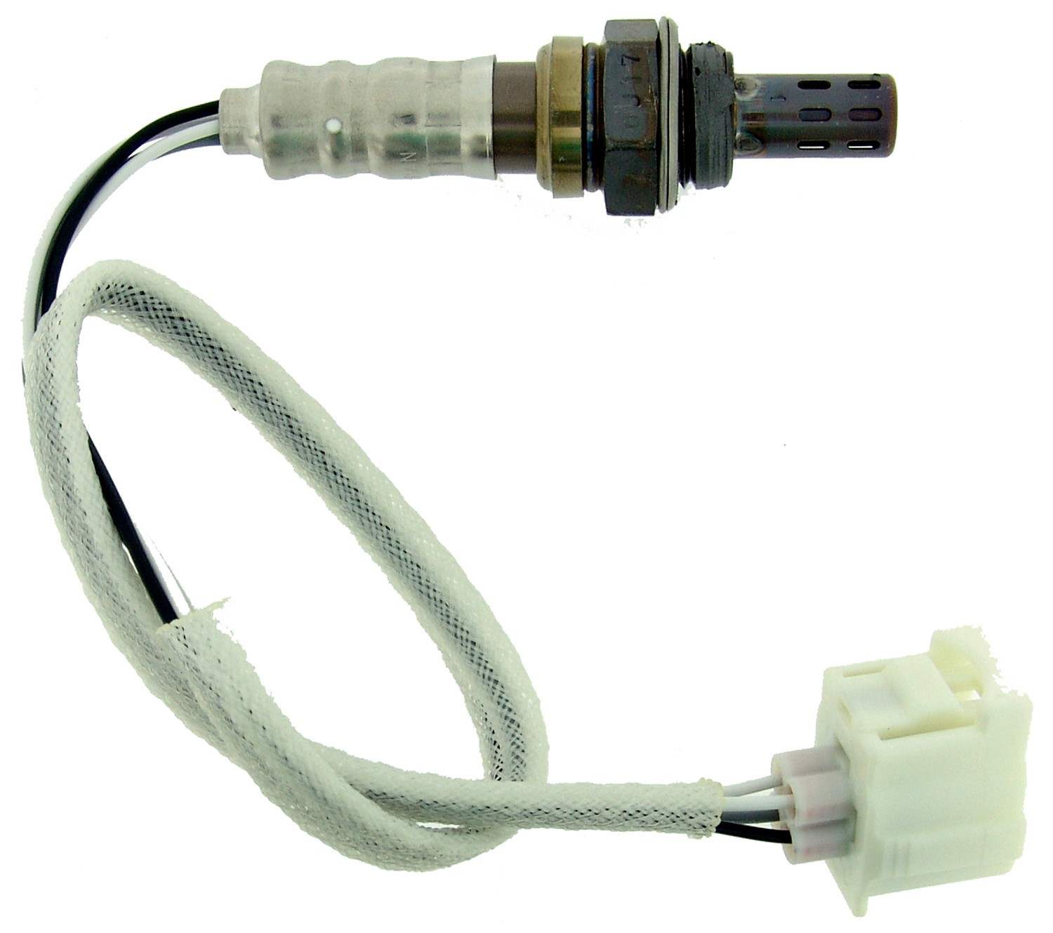 Front View of Downstream Oxygen Sensor NTK 23140