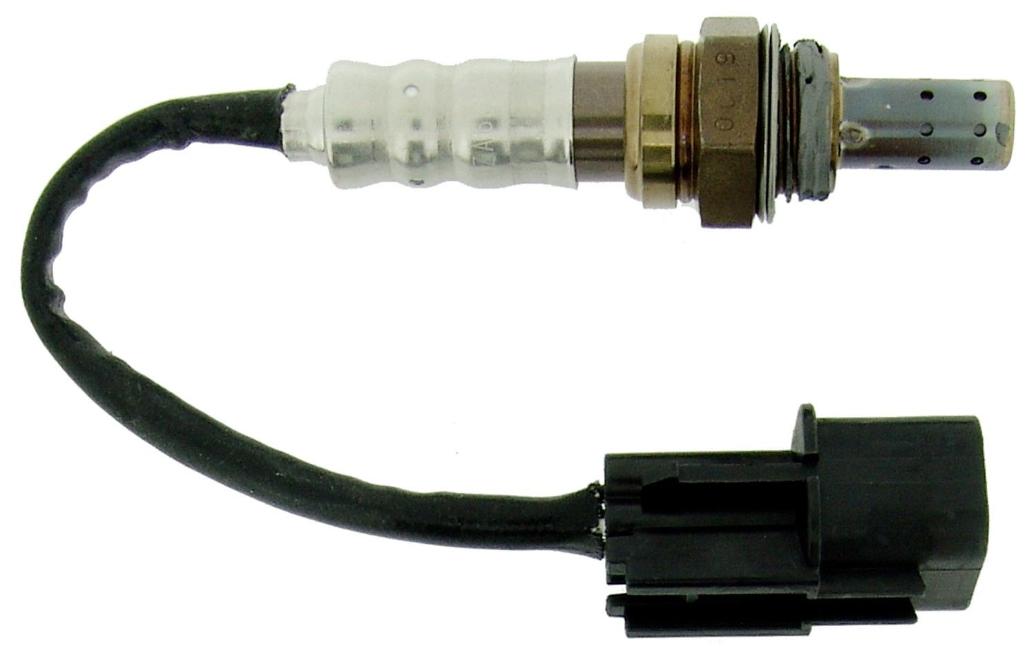 Front View of Left Oxygen Sensor NTK 25195