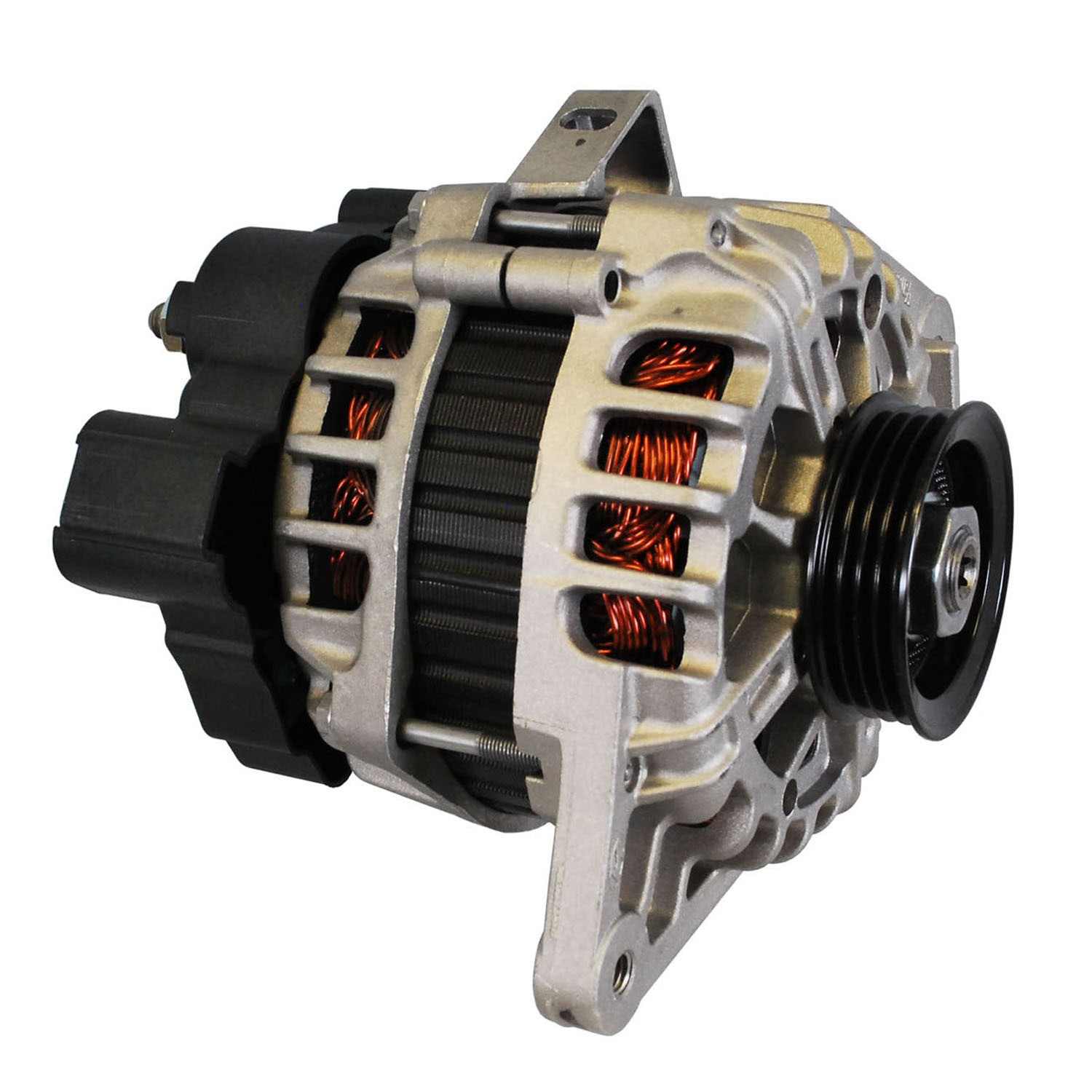 Angle View of Alternator DENSO 211-6002