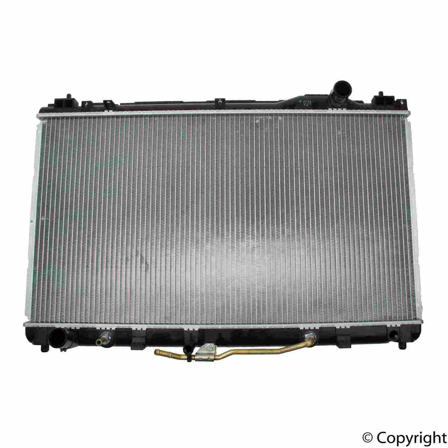 Top View of Radiator DENSO 221-0503