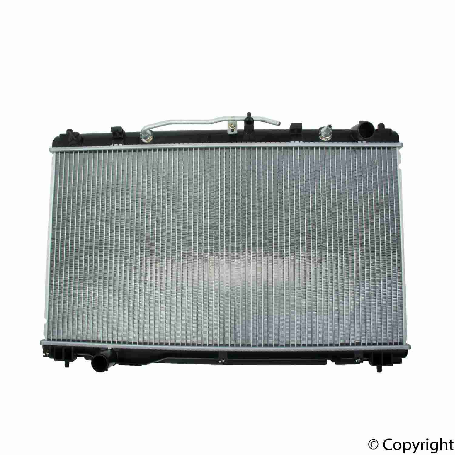 Top View of Radiator DENSO 221-0504