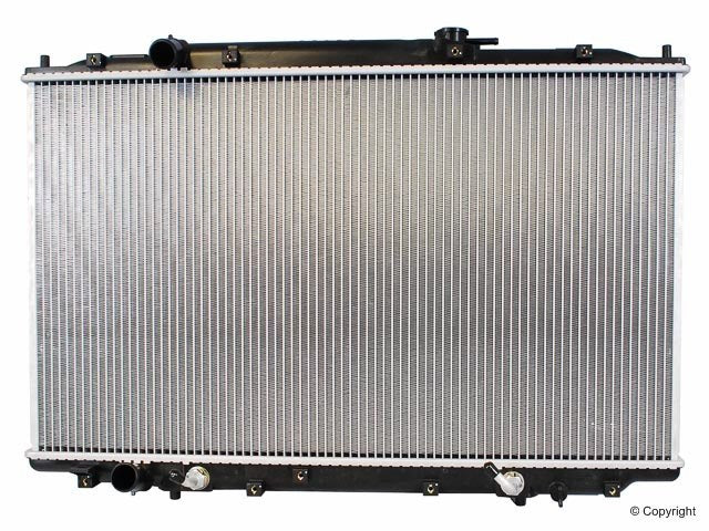 Top View of Radiator DENSO 221-3244