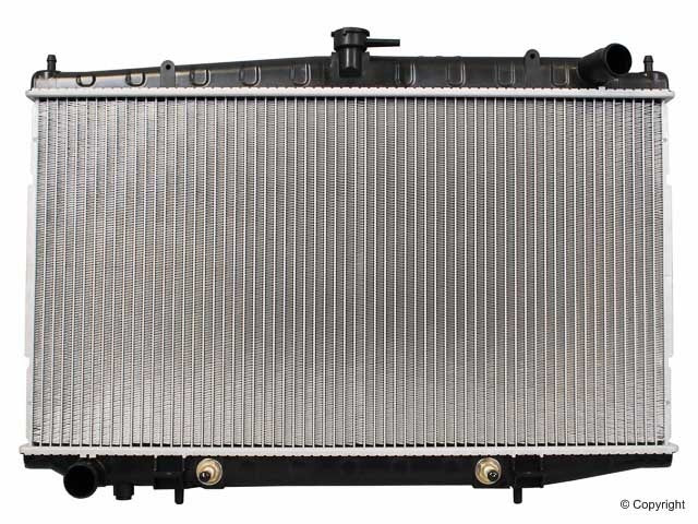 Top View of Radiator DENSO 221-3402