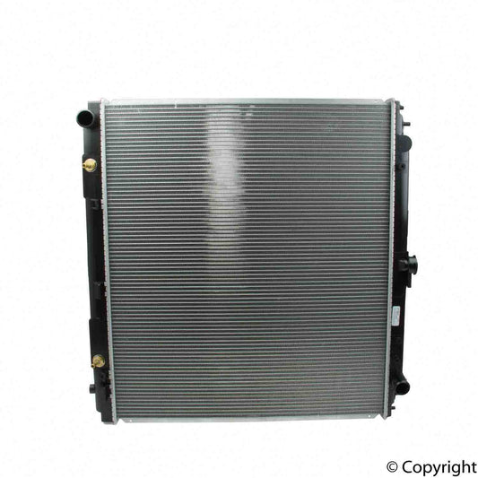 Top View of Radiator And A/C Condenser Assembly DENSO 221-3409