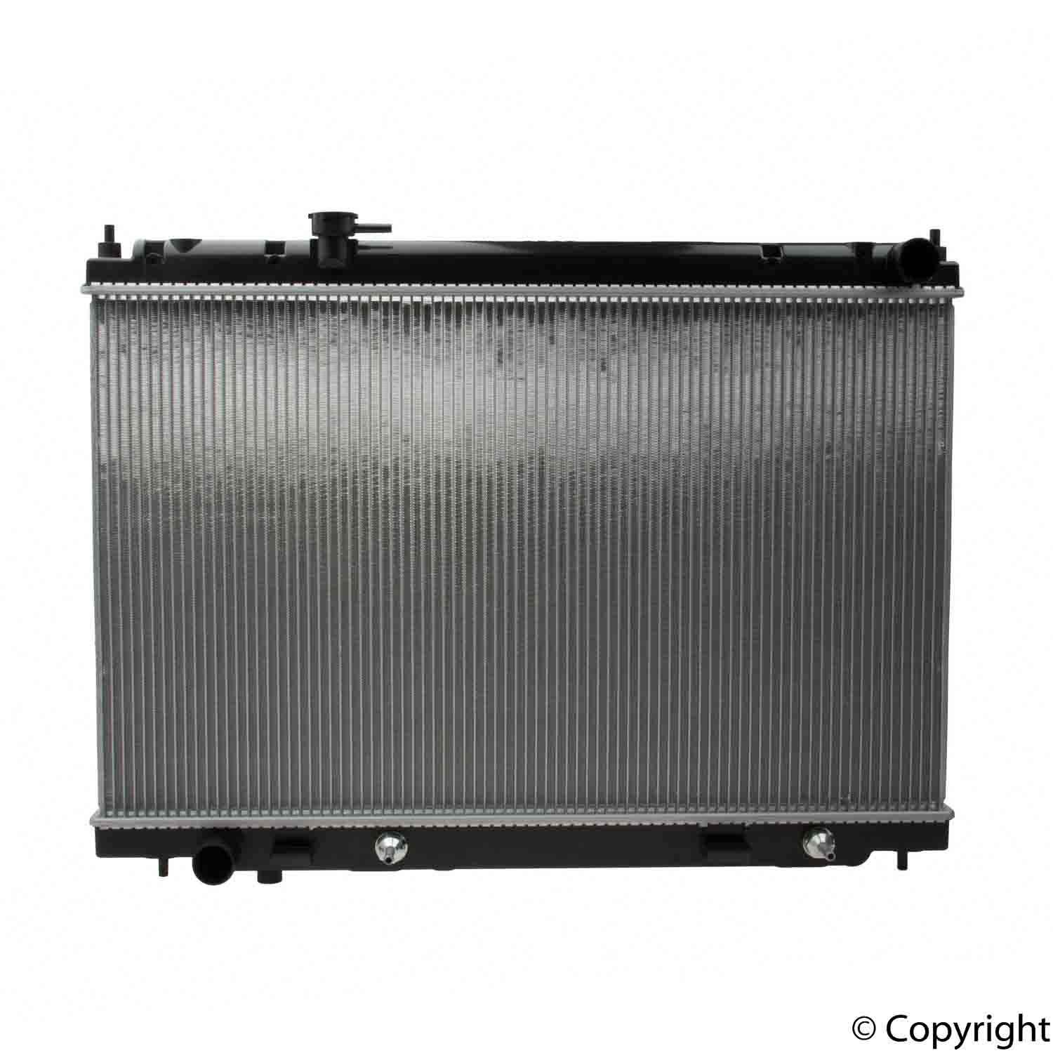 Top View of Radiator DENSO 221-3427