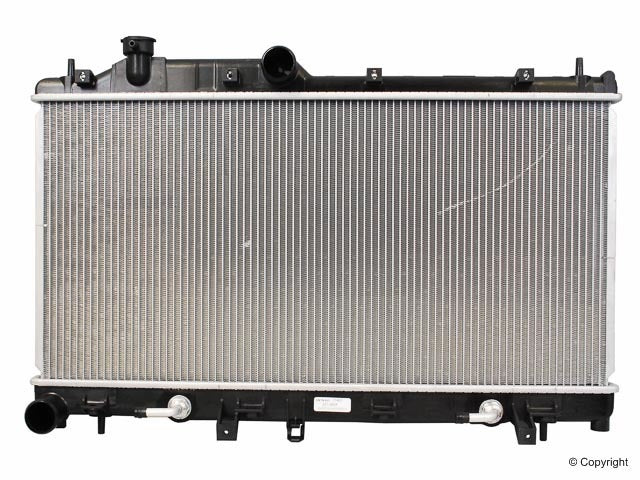 Top View of Radiator DENSO 221-3604