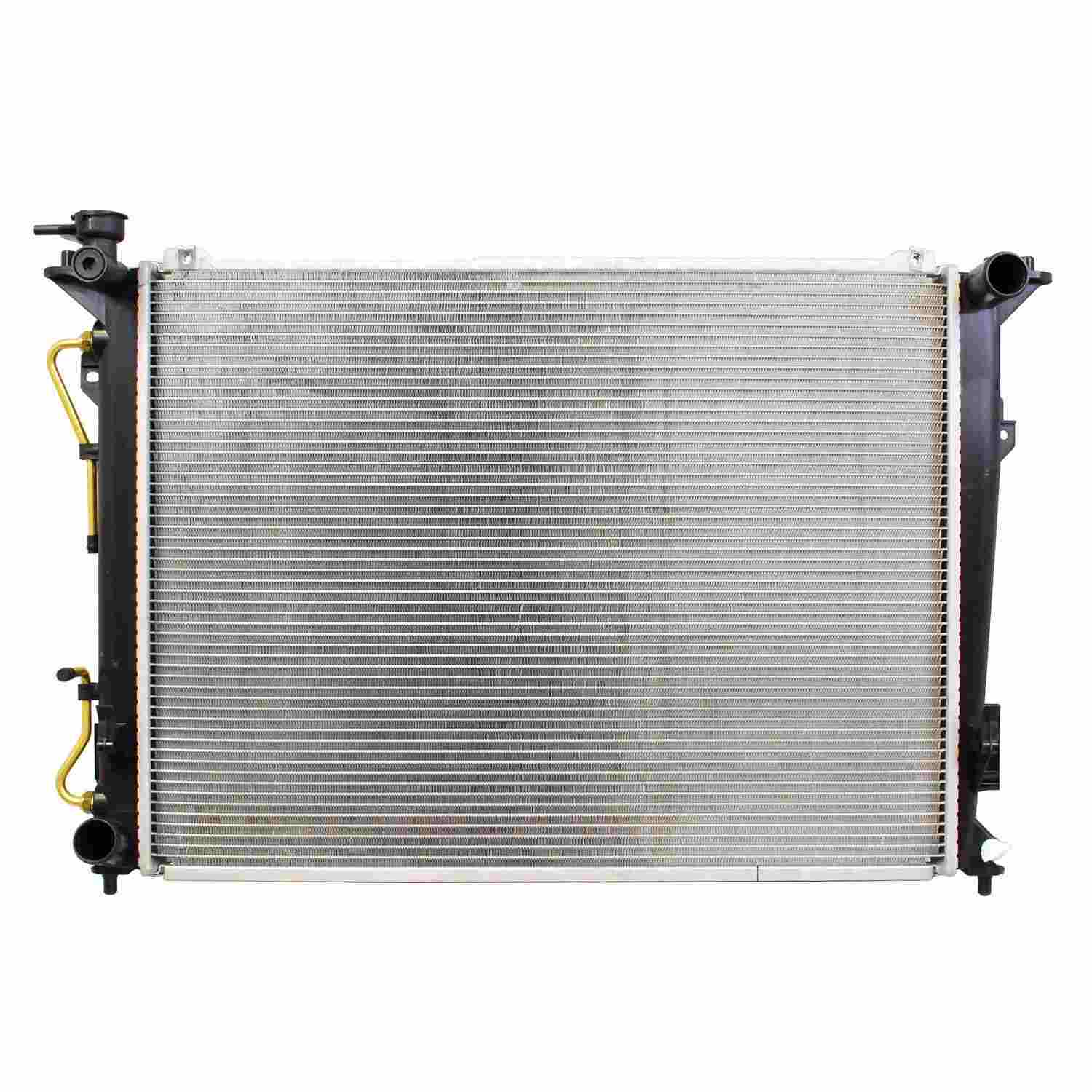 Back View of Radiator DENSO 221-3704