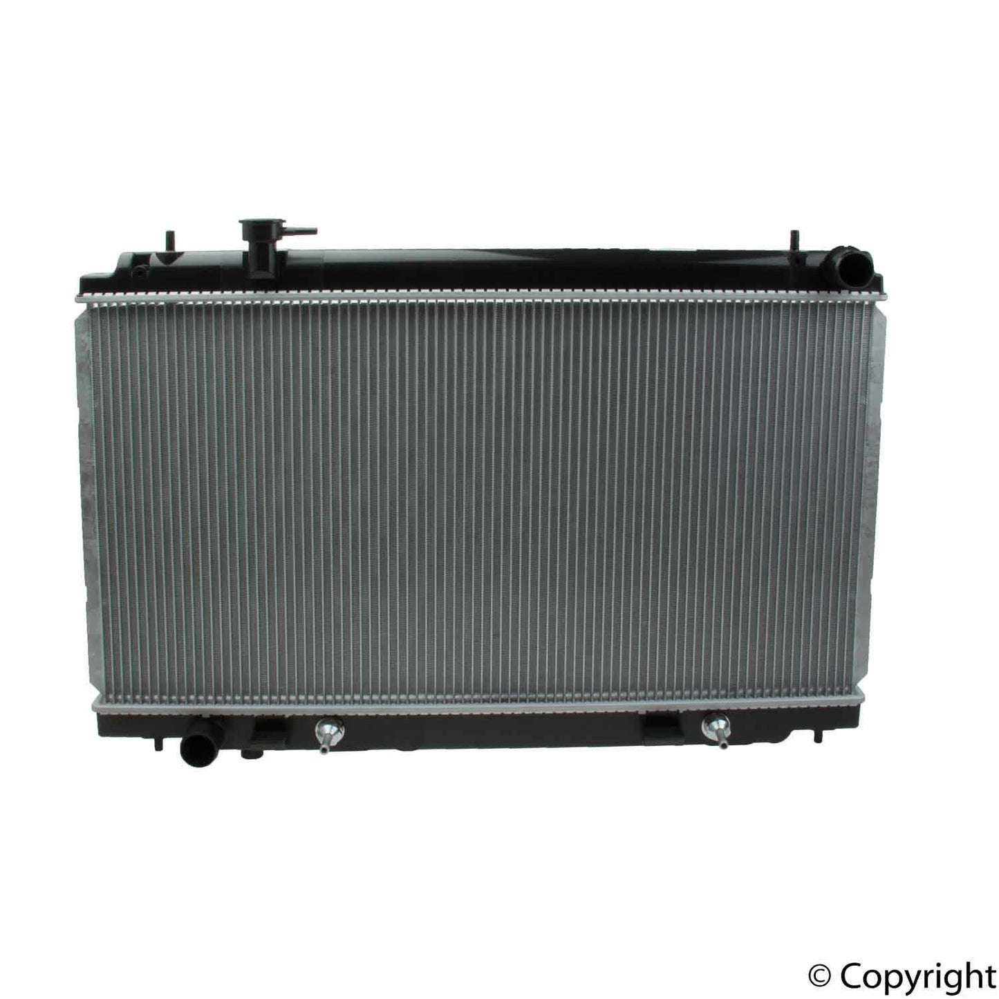 Top View of Radiator DENSO 221-4404