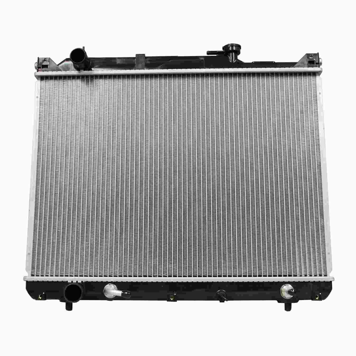 Back View of Radiator DENSO 221-4800