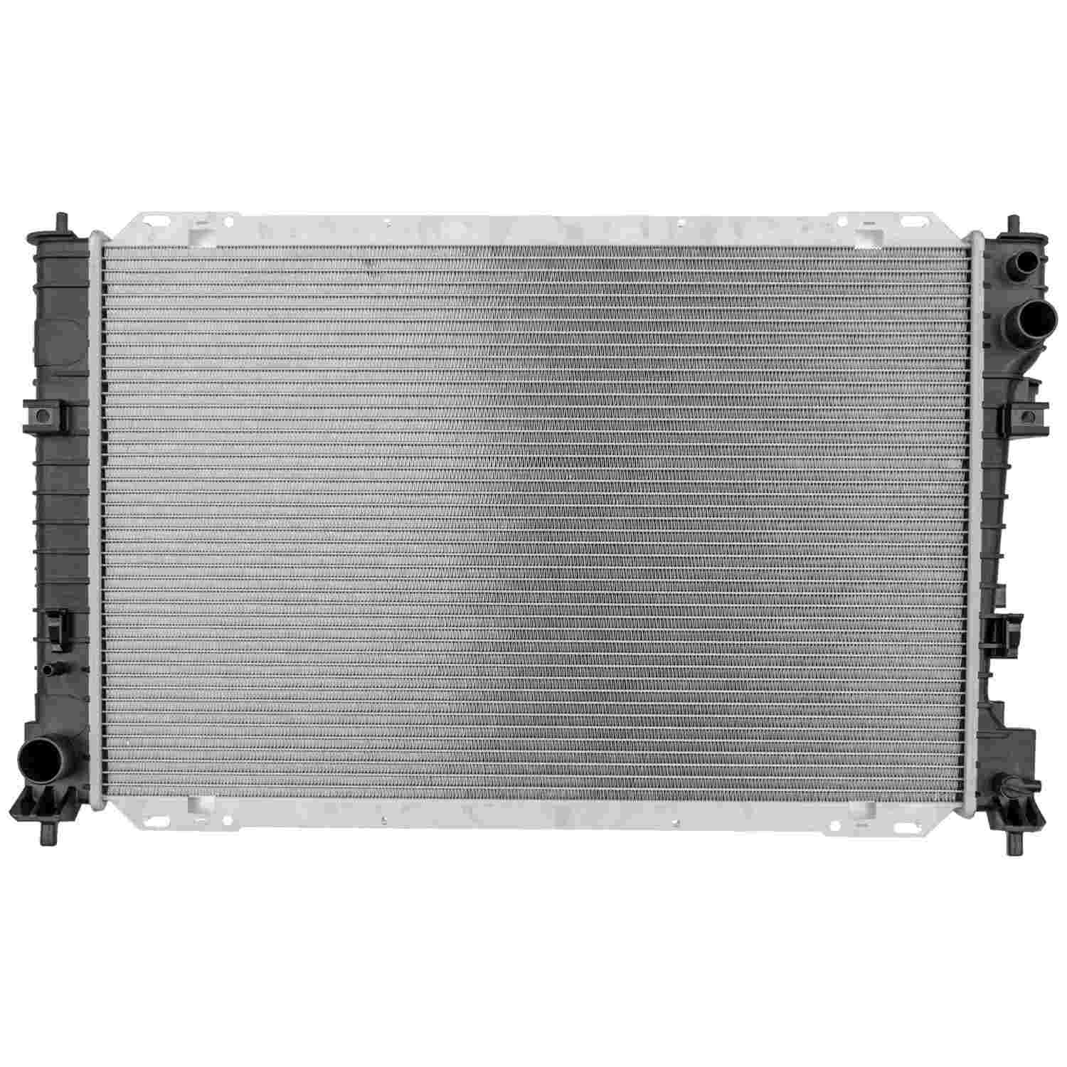 Front View of Radiator And A/C Condenser Assembly DENSO 221-9040