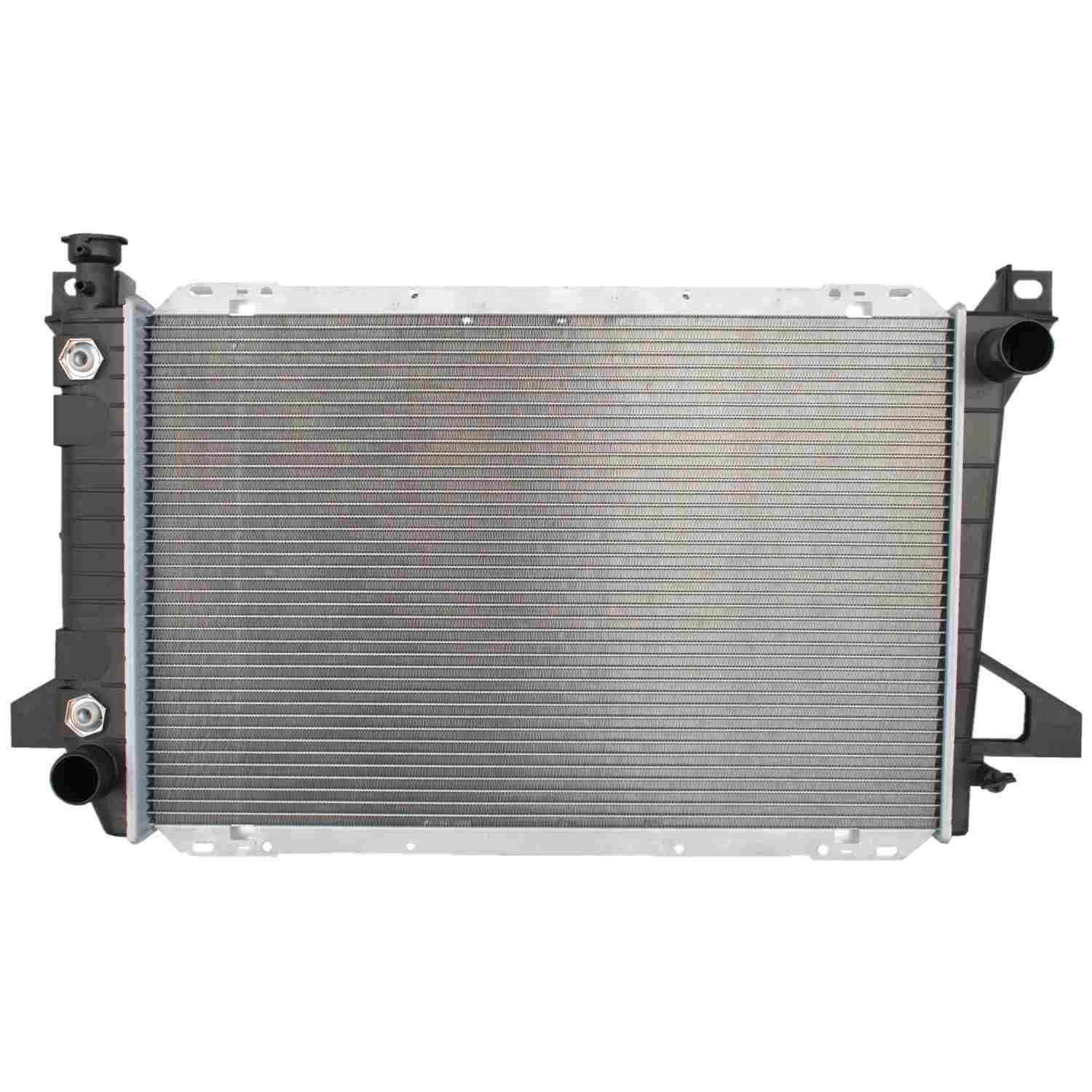 Back View of Radiator And A/C Condenser Assembly DENSO 221-9066