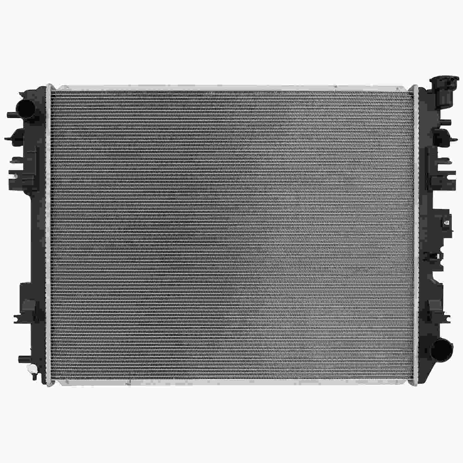 Front View of Radiator And A/C Condenser Assembly DENSO 221-9243