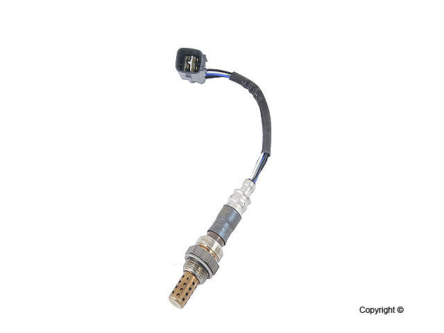 Top View of Left Oxygen Sensor DENSO 234-4138