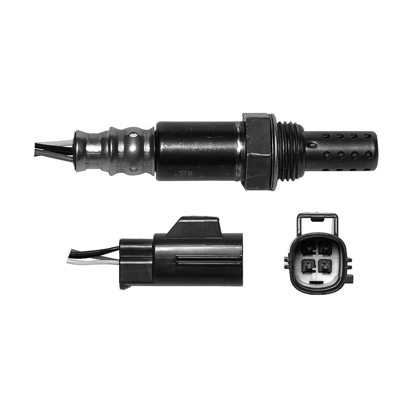 Side View of Downstream Oxygen Sensor DENSO 234-4264