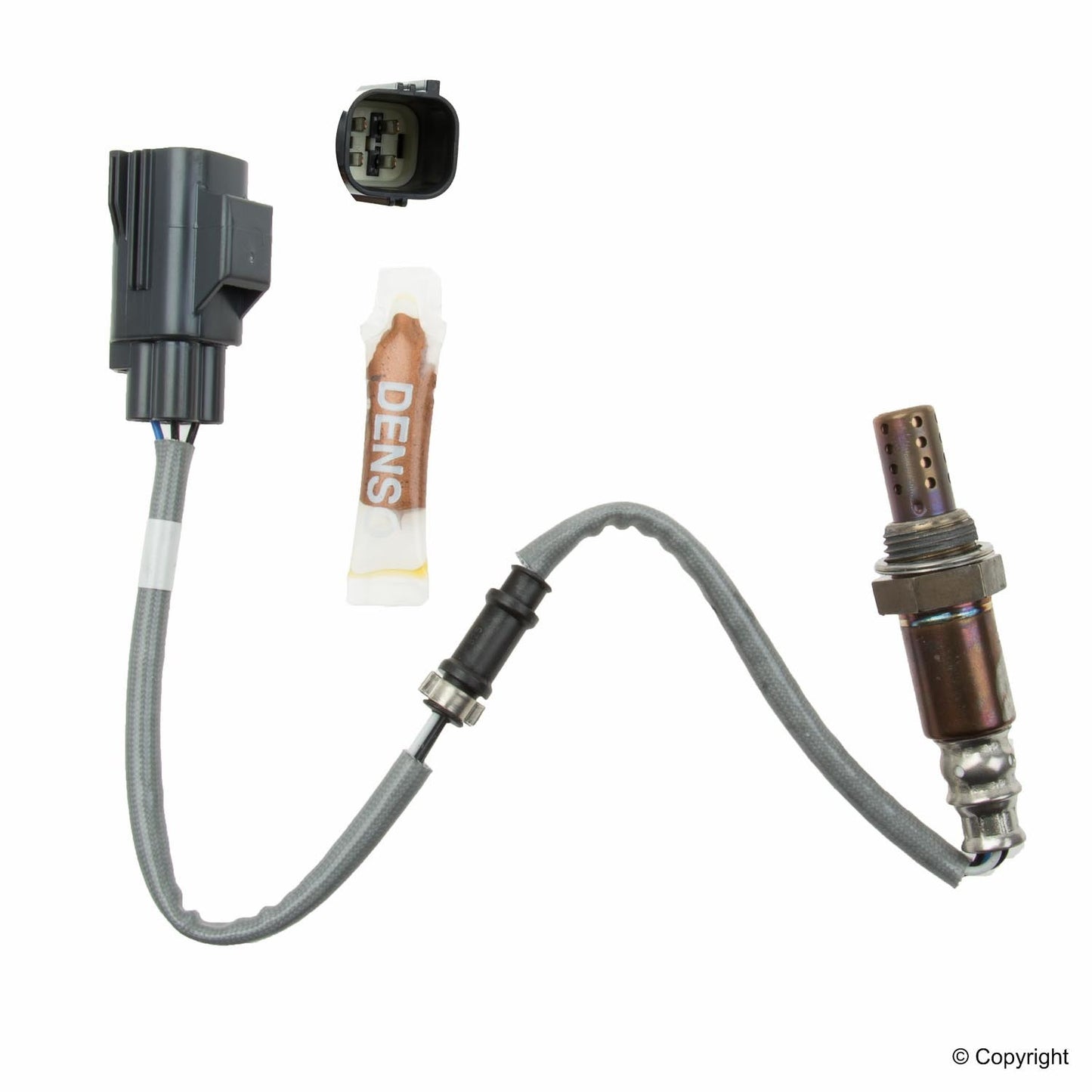 Top View of Downstream Left Oxygen Sensor DENSO 234-4266