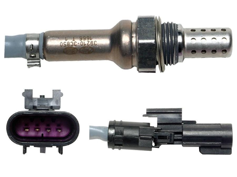 Front View of Downstream Right Oxygen Sensor DENSO 234-4856