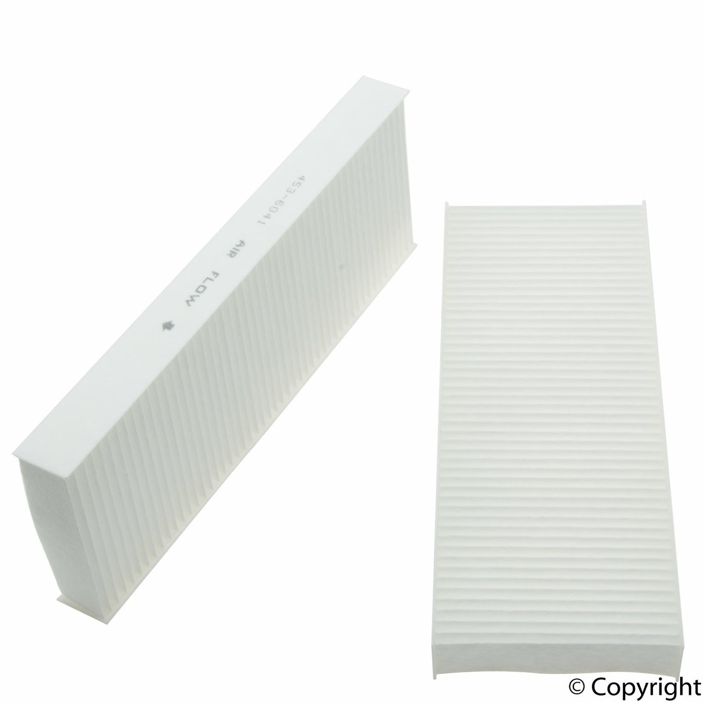 Top View of Cabin Air Filter DENSO 453-6041