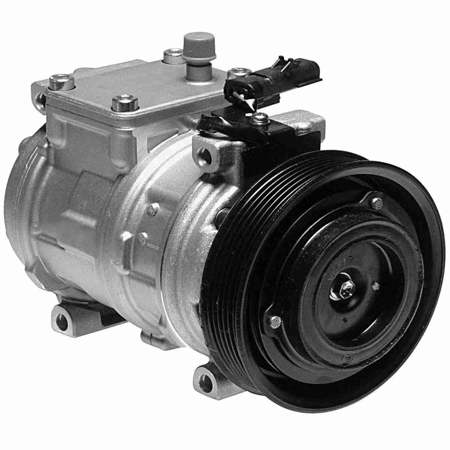 Angle View of A/C Compressor DENSO 471-0100