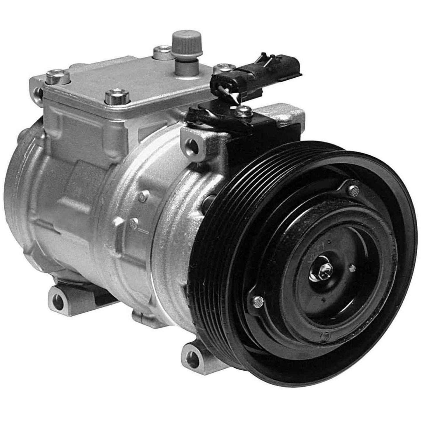 Front View of A/C Compressor DENSO 471-0100