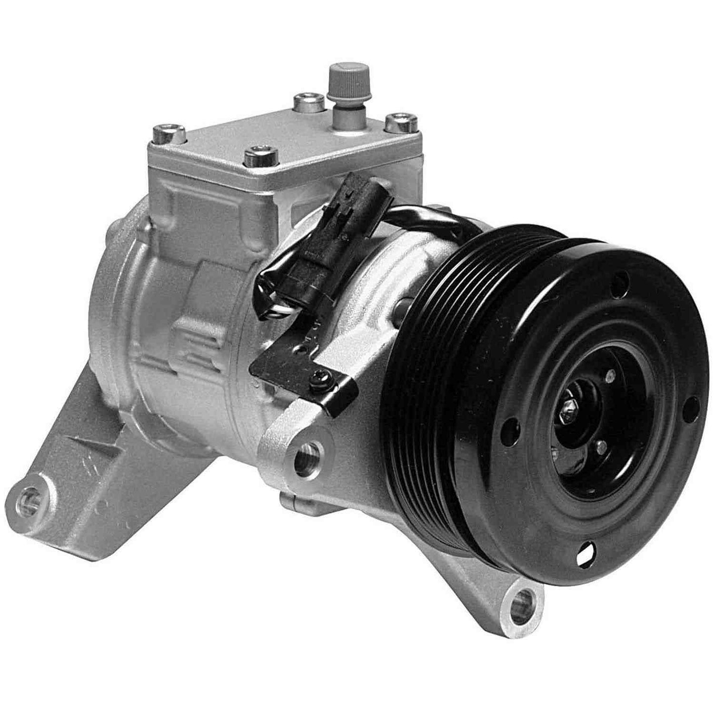 Angle View of A/C Compressor DENSO 471-0103