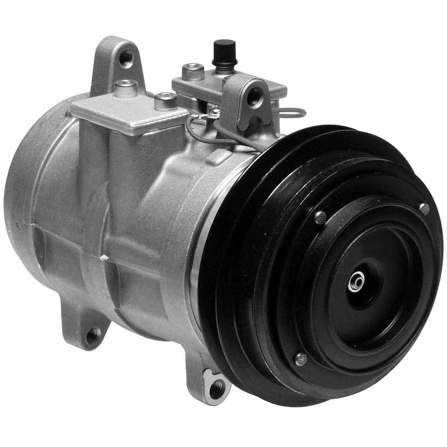 Angle View of A/C Compressor DENSO 471-0122