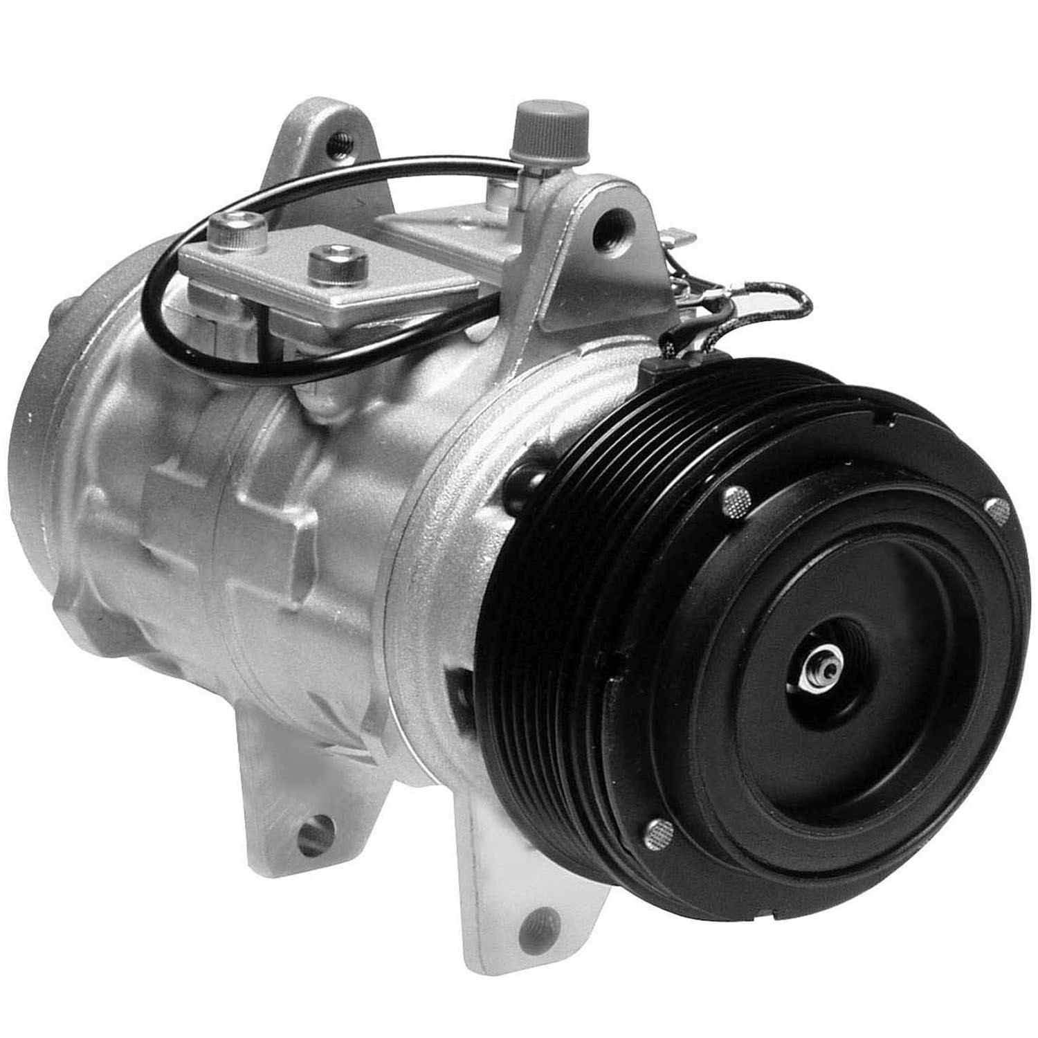 Angle View of A/C Compressor DENSO 471-0127