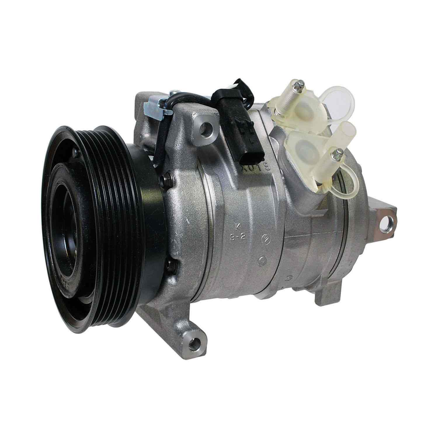 Angle View of A/C Compressor DENSO 471-0808