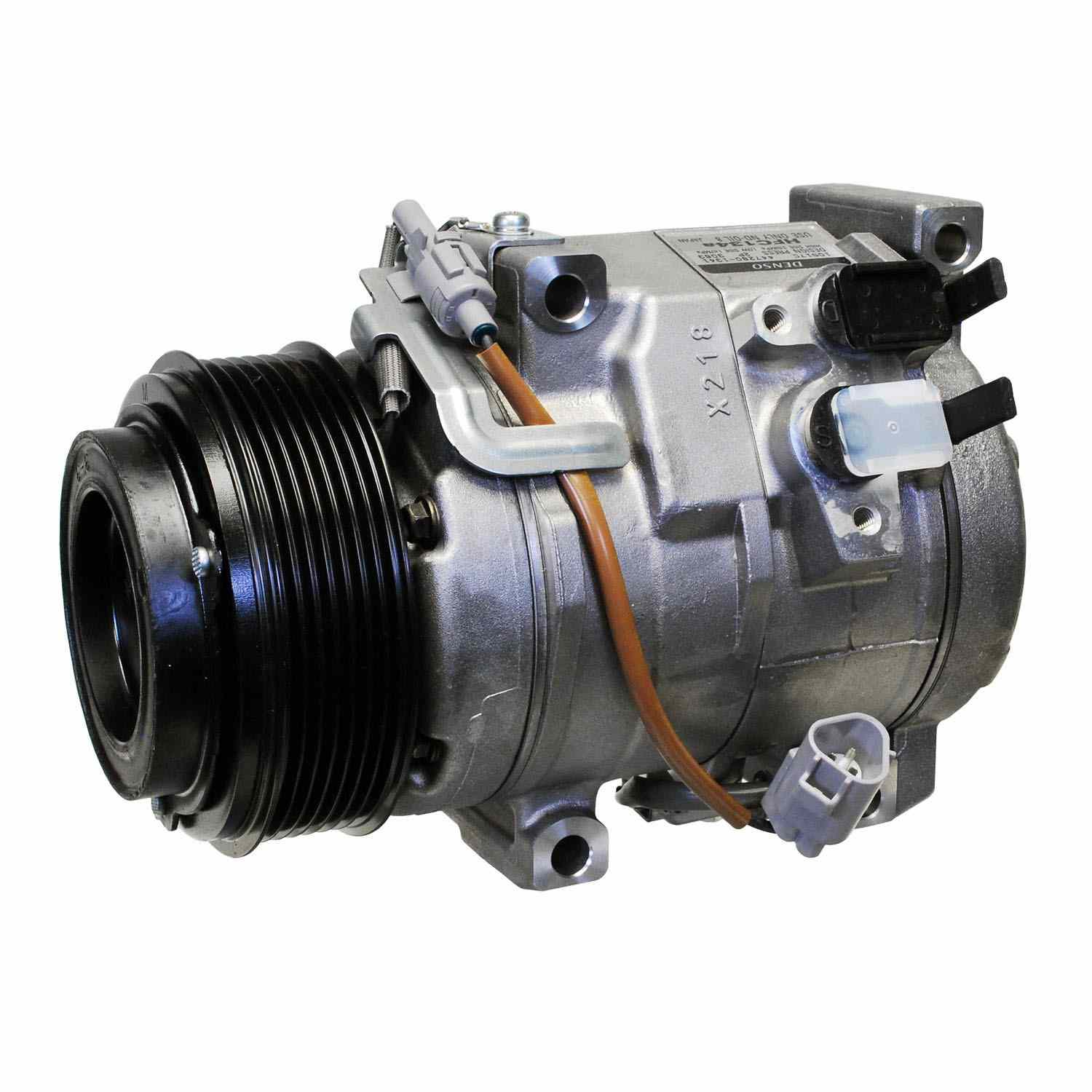 Angle View of A/C Compressor DENSO 471-1022