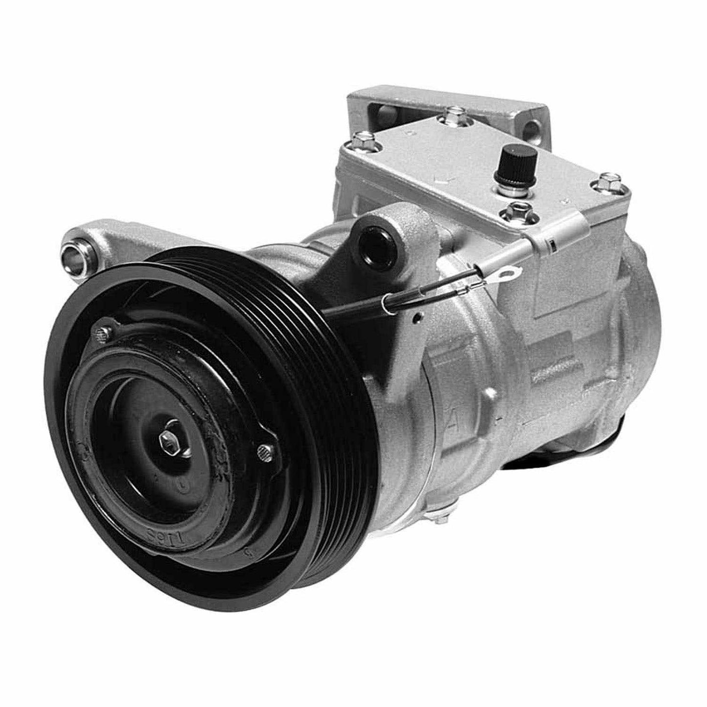 Angle View of A/C Compressor DENSO 471-1151