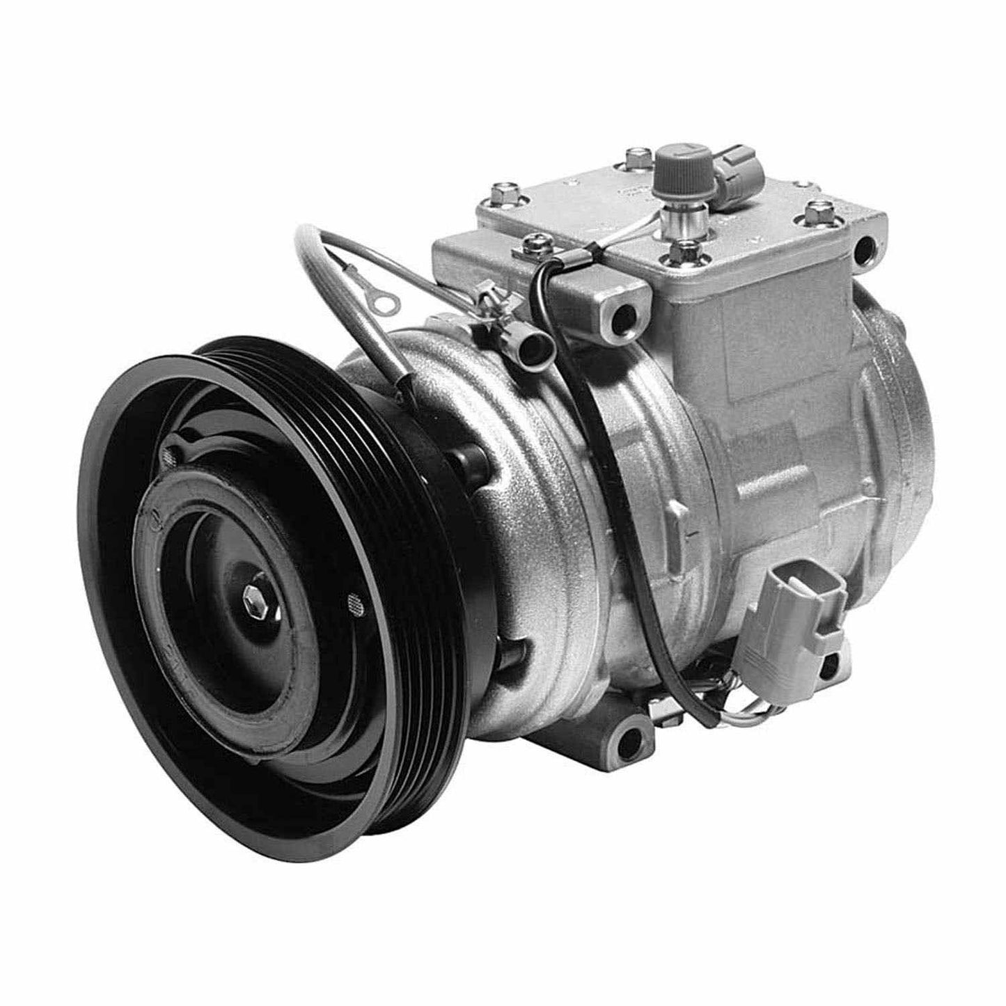 Angle View of A/C Compressor DENSO 471-1160