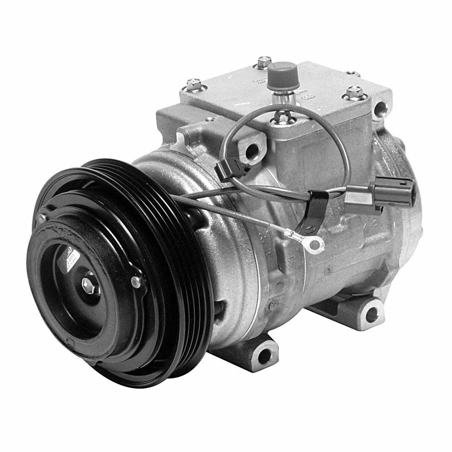 Angle View of A/C Compressor DENSO 471-1174