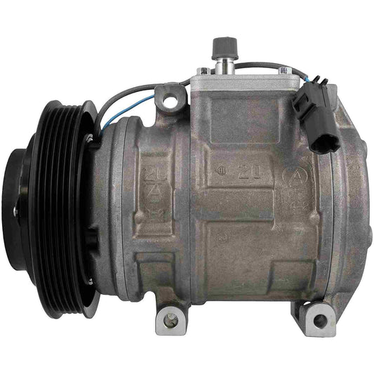 Angle View of A/C Compressor DENSO 471-1182