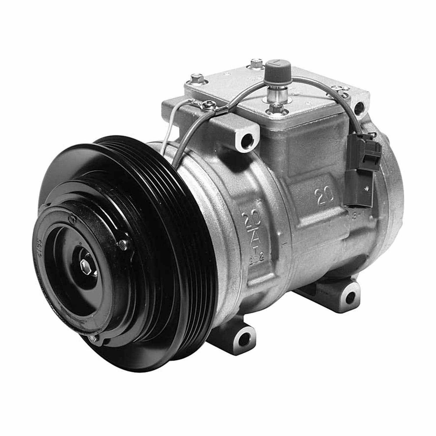 Front View of A/C Compressor DENSO 471-1182