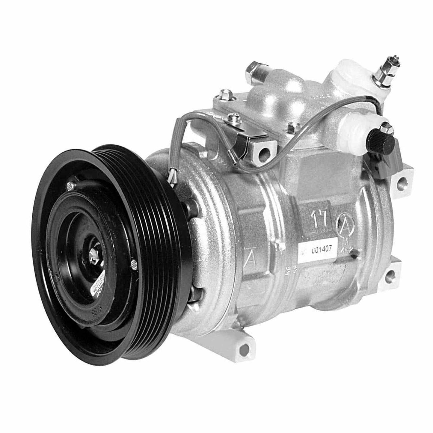 Angle View of A/C Compressor DENSO 471-1188