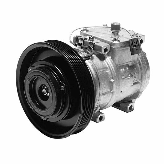 Angle View of A/C Compressor DENSO 471-1198