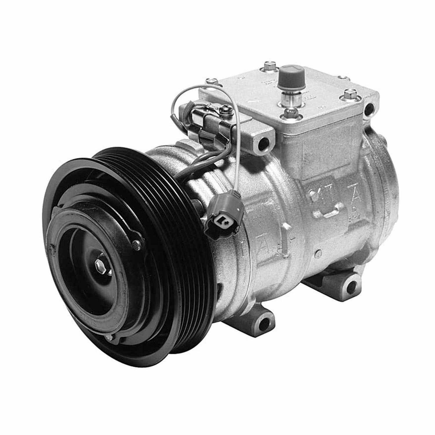 Front View of A/C Compressor DENSO 471-1200