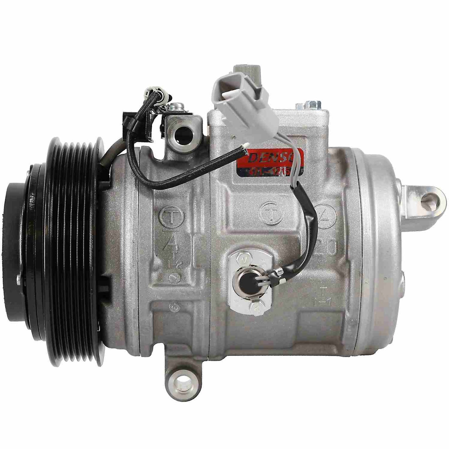 Angle View of A/C Compressor DENSO 471-1215