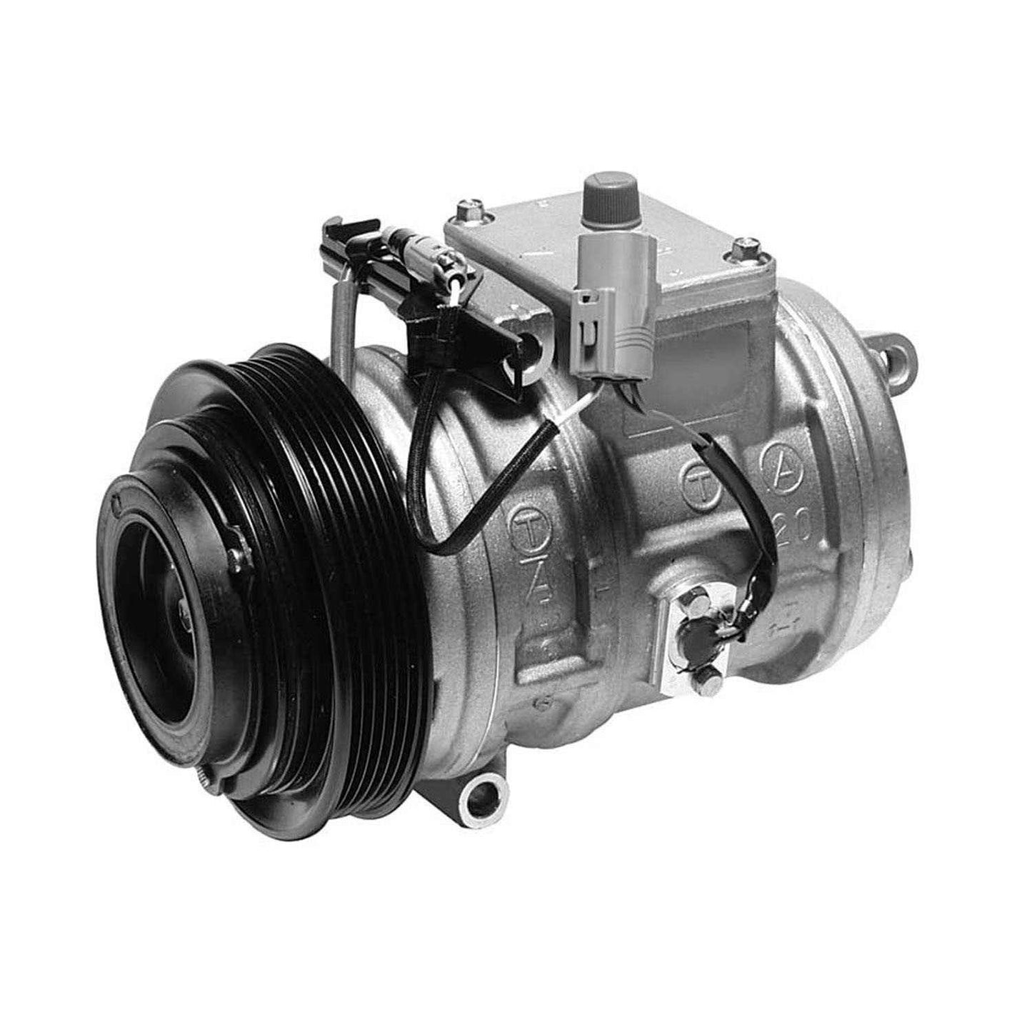 Front View of A/C Compressor DENSO 471-1215