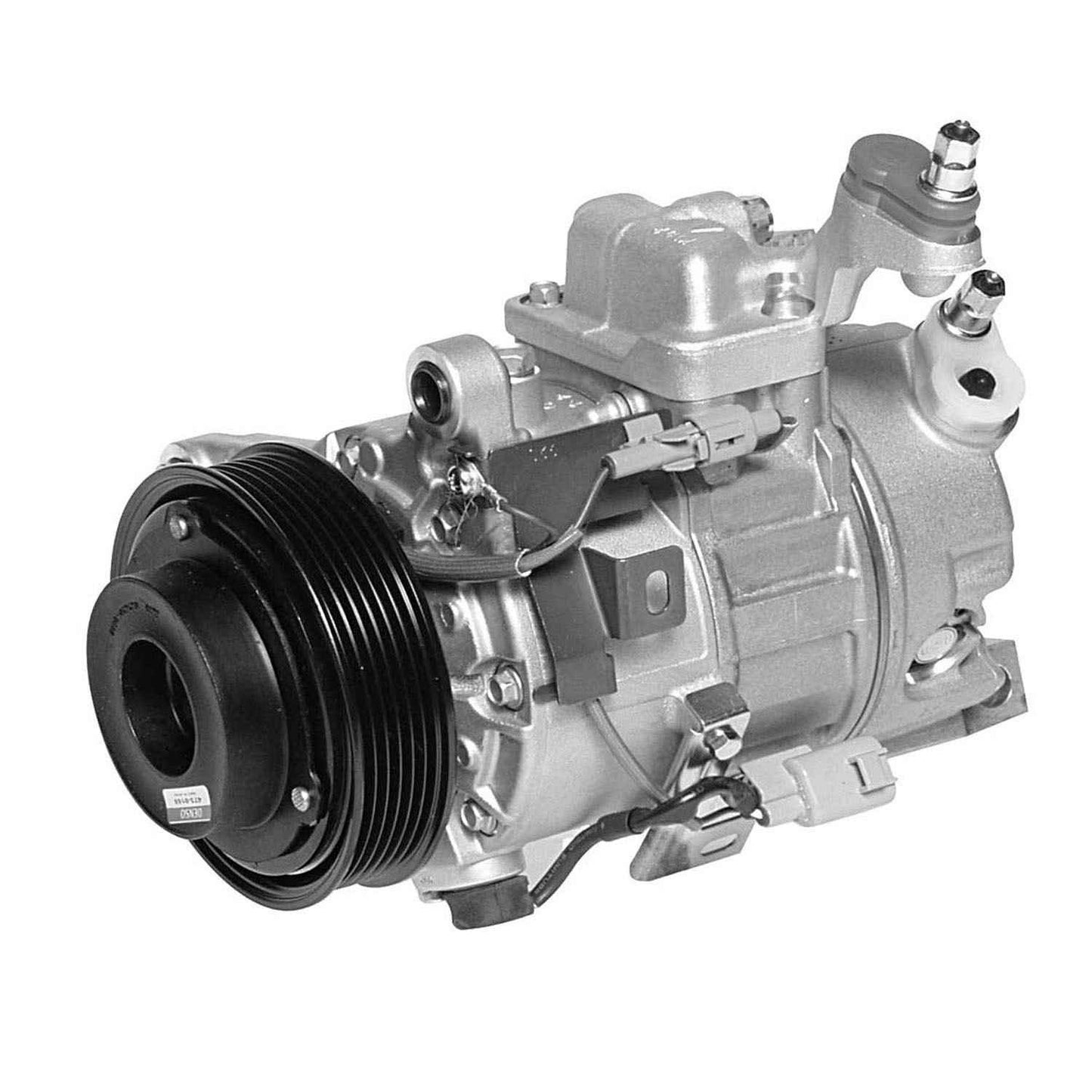 Angle View of A/C Compressor DENSO 471-1221