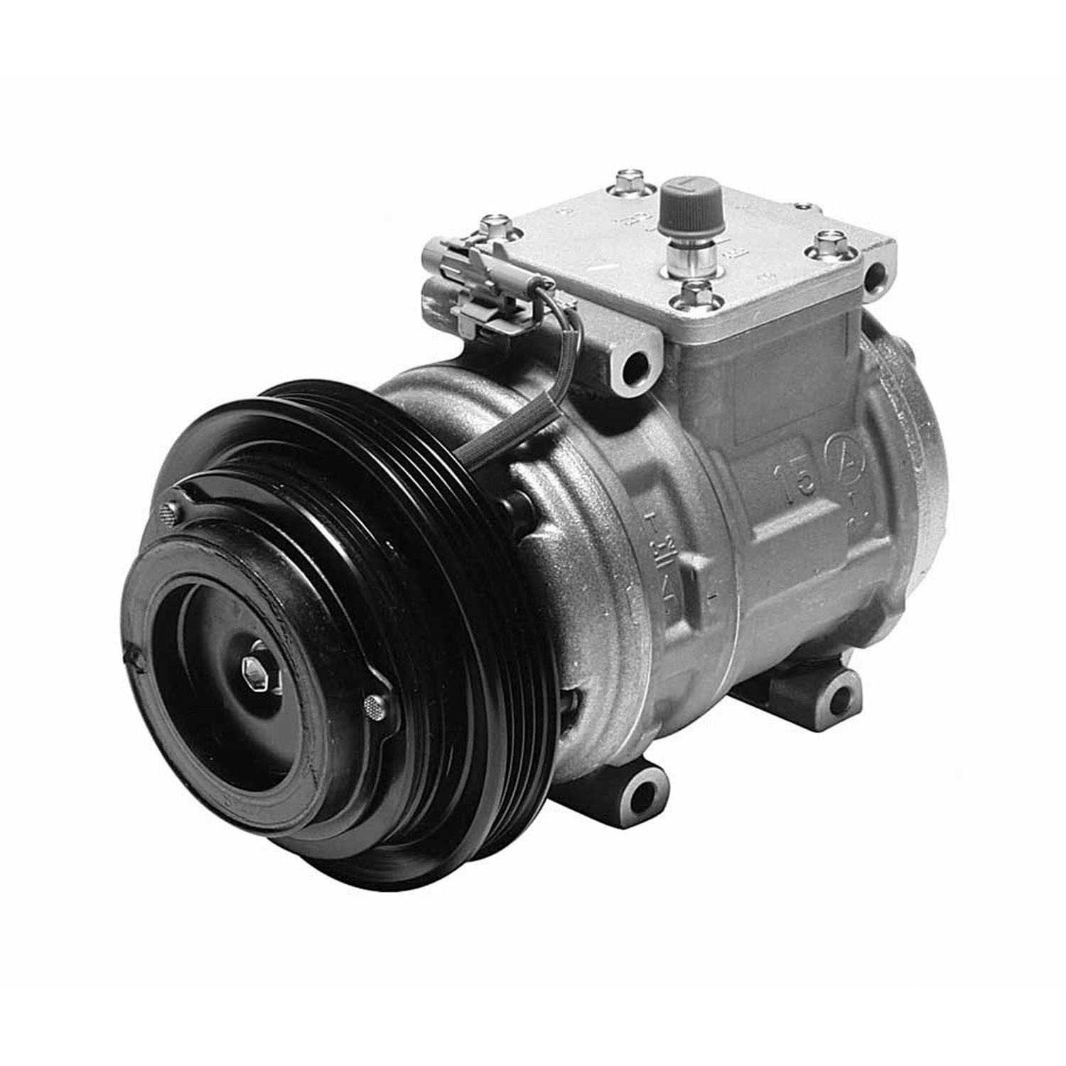 Angle View of A/C Compressor DENSO 471-1223