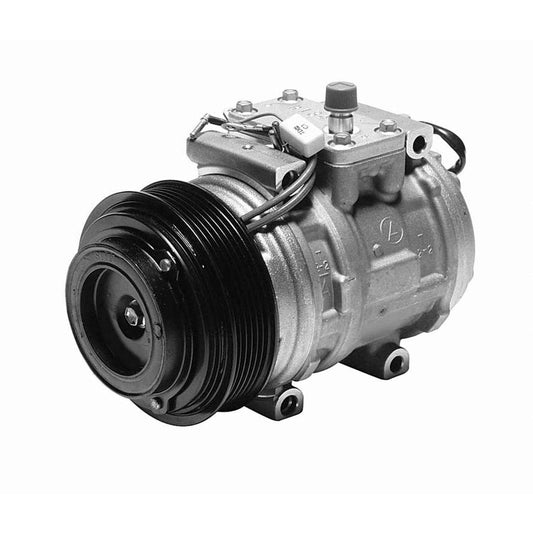 Angle View of A/C Compressor DENSO 471-1228