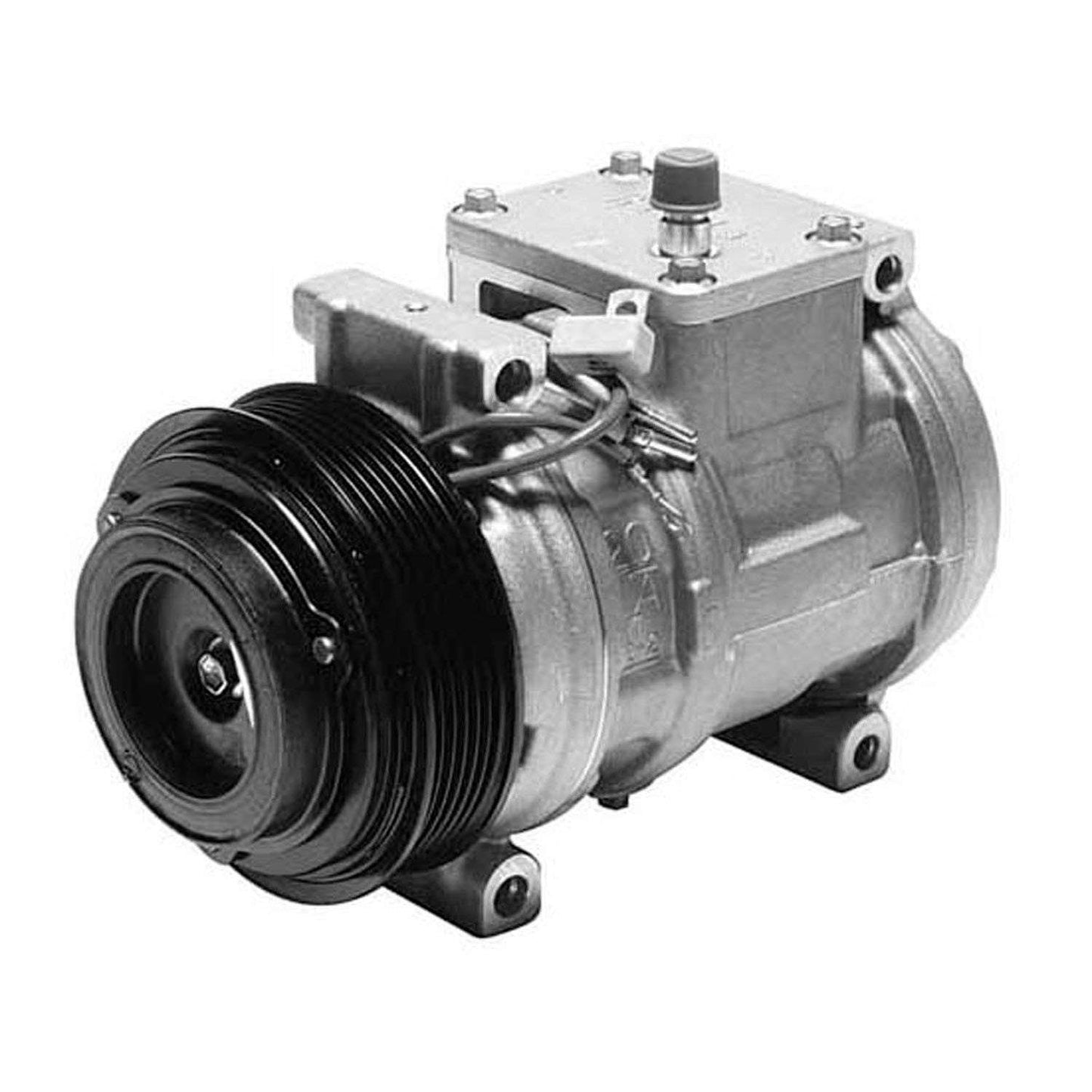 Angle View of A/C Compressor DENSO 471-1230