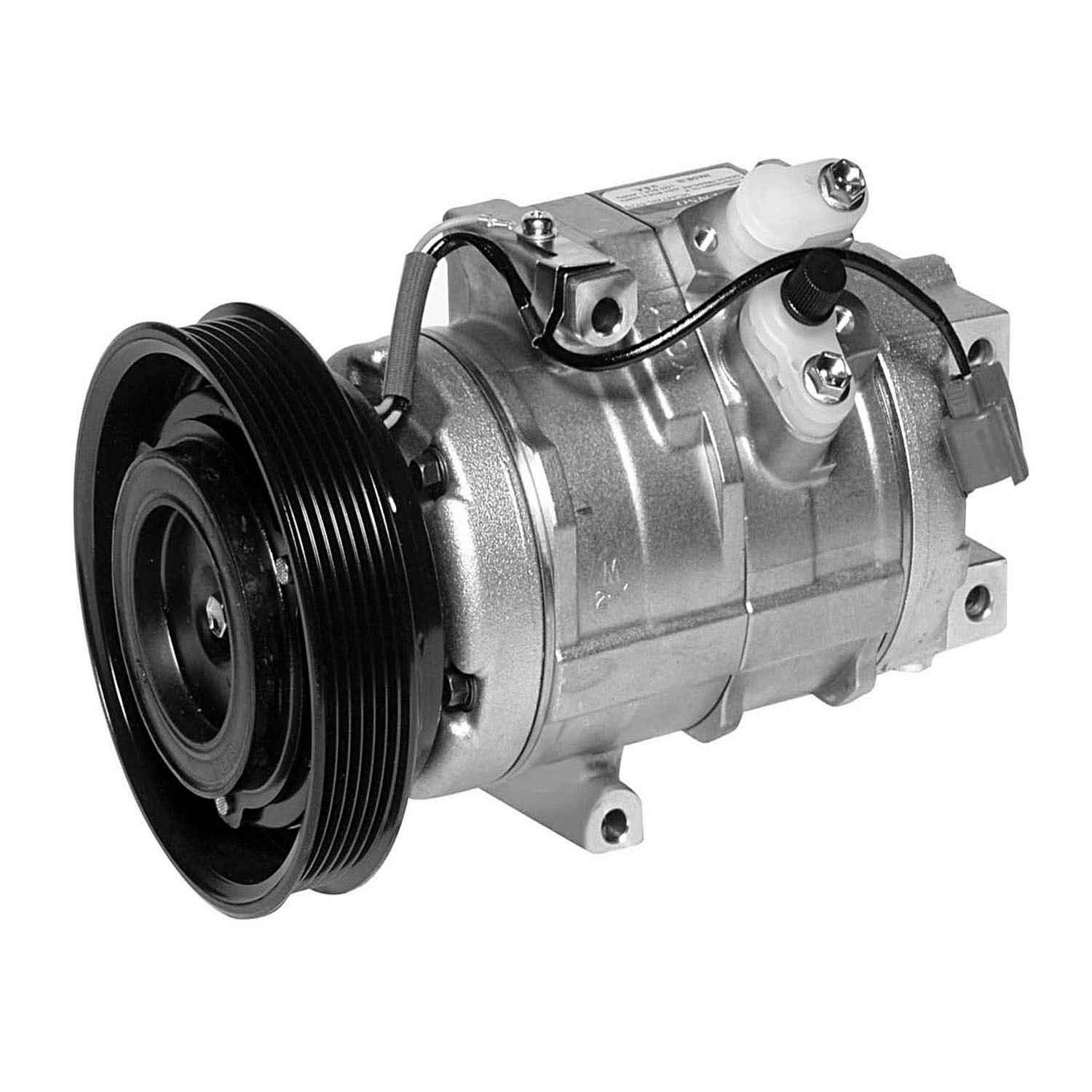 Angle View of A/C Compressor DENSO 471-1276