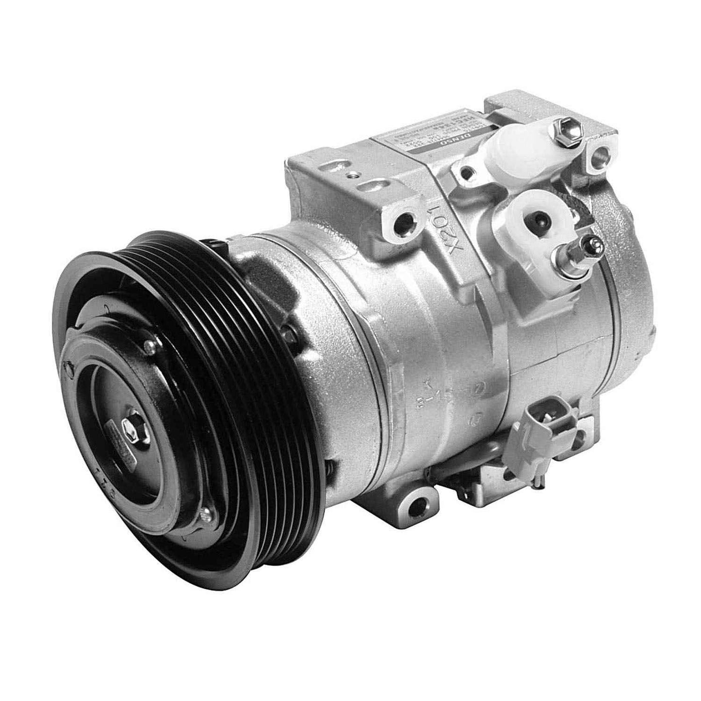 Angle View of A/C Compressor DENSO 471-1280