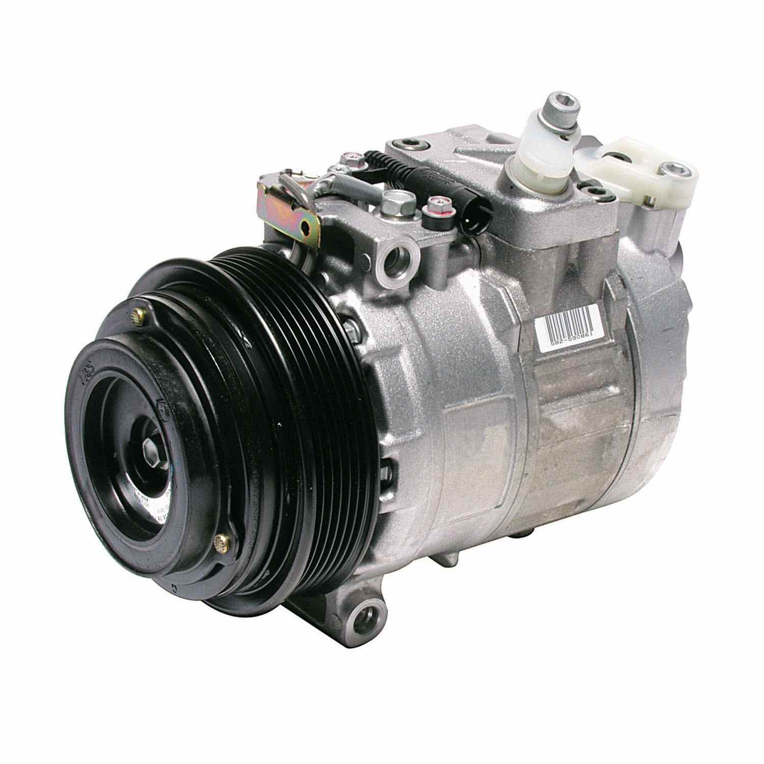 Angle View of A/C Compressor DENSO 471-1293