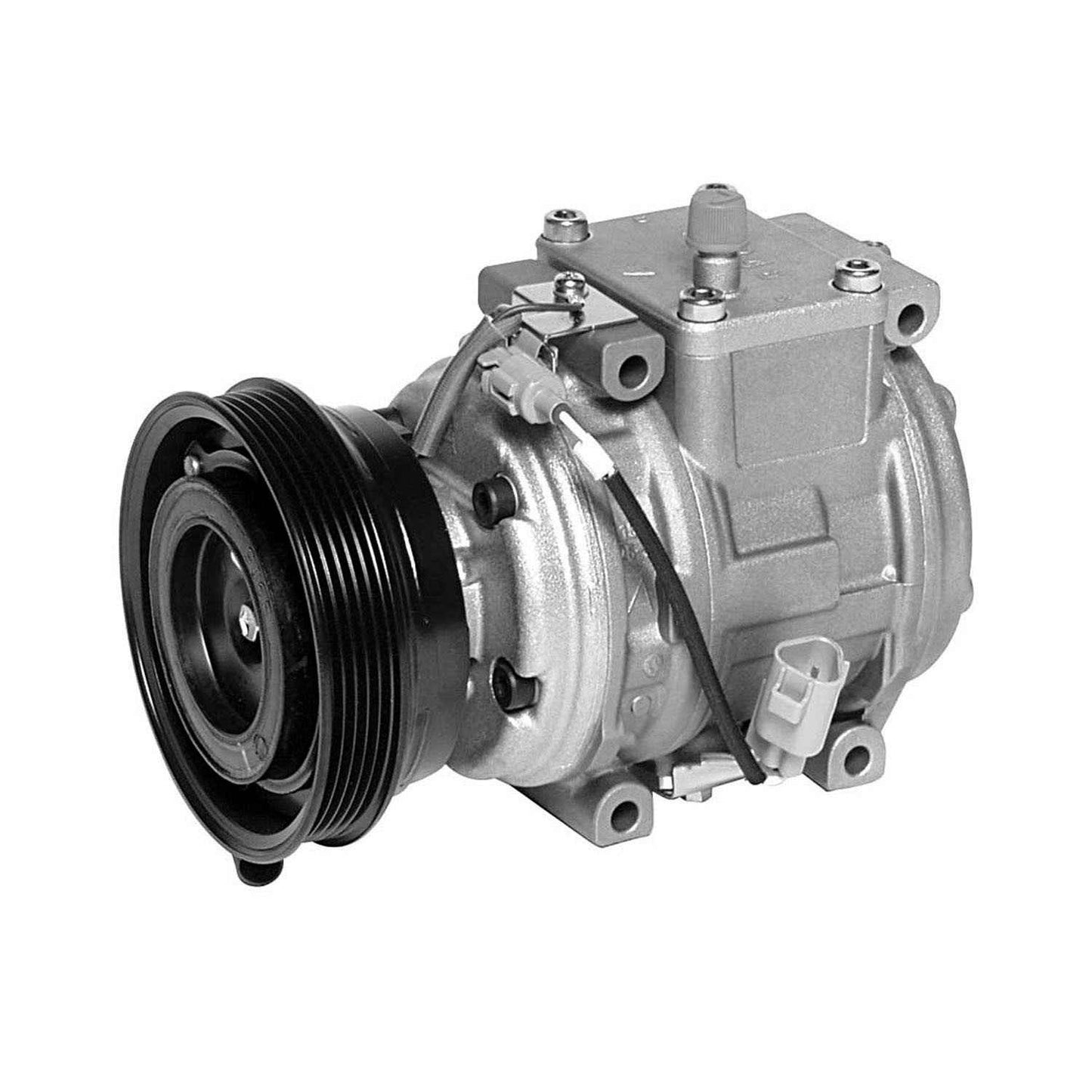 Angle View of A/C Compressor DENSO 471-1302