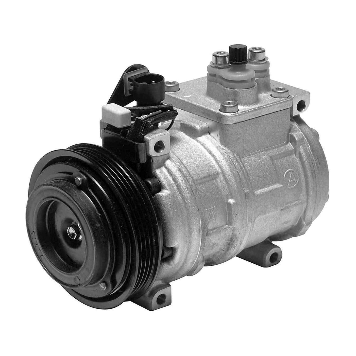 Angle View of A/C Compressor DENSO 471-1313