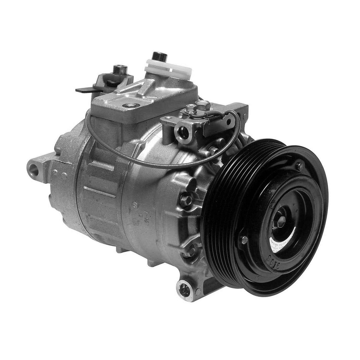 Angle View of A/C Compressor DENSO 471-1325