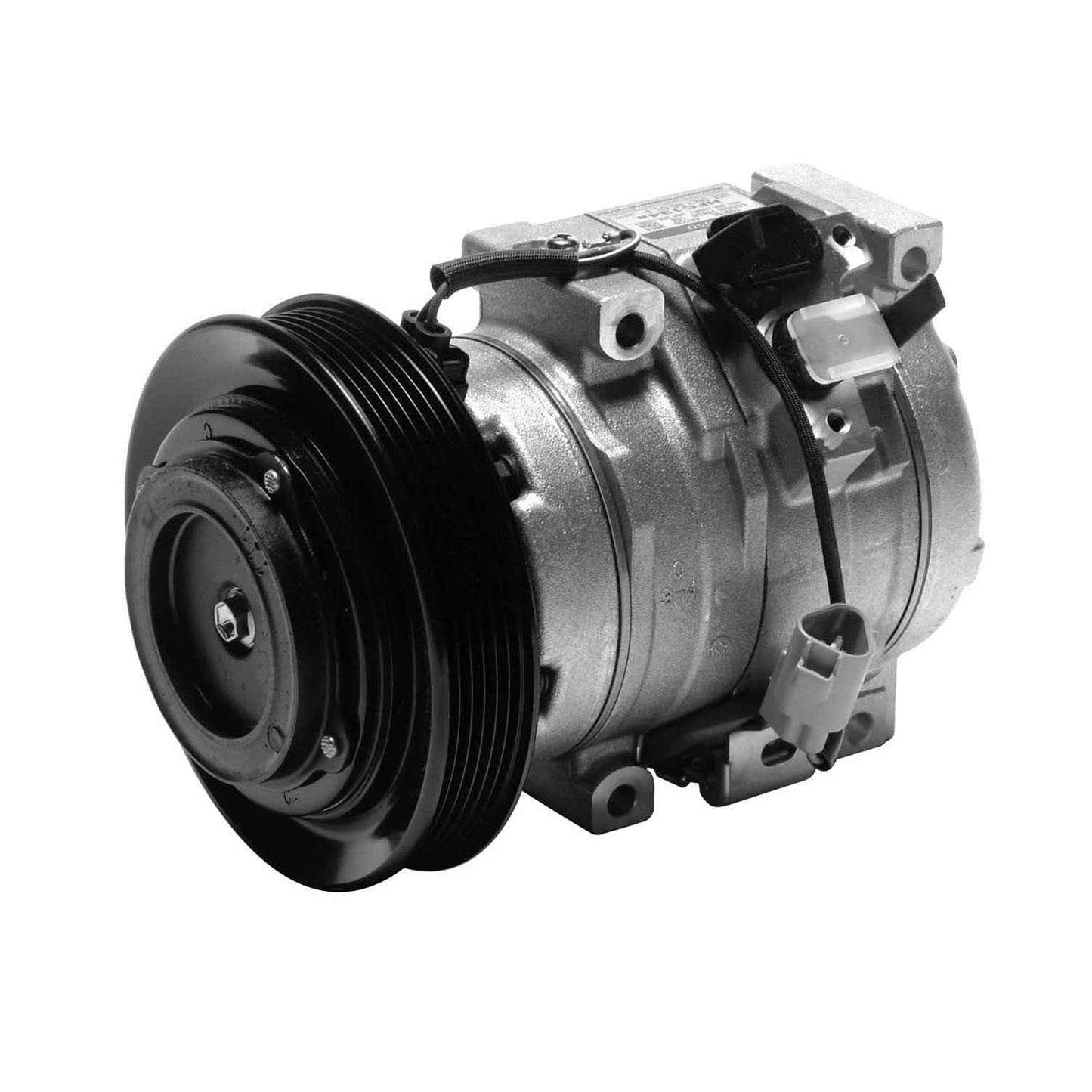 Angle View of A/C Compressor DENSO 471-1329