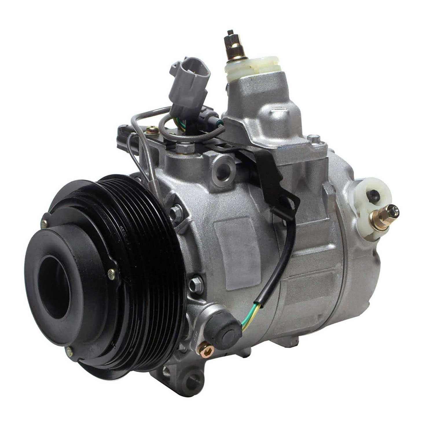 Angle View of A/C Compressor DENSO 471-1343